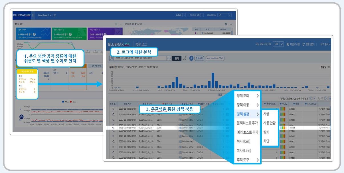 운영 편의성을 고려한 GUI